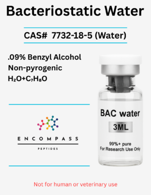 Bacteriostatic Water 3ml